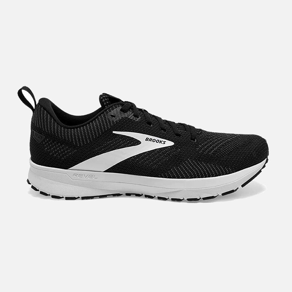 Brooks Men's Revel 5 Black/White