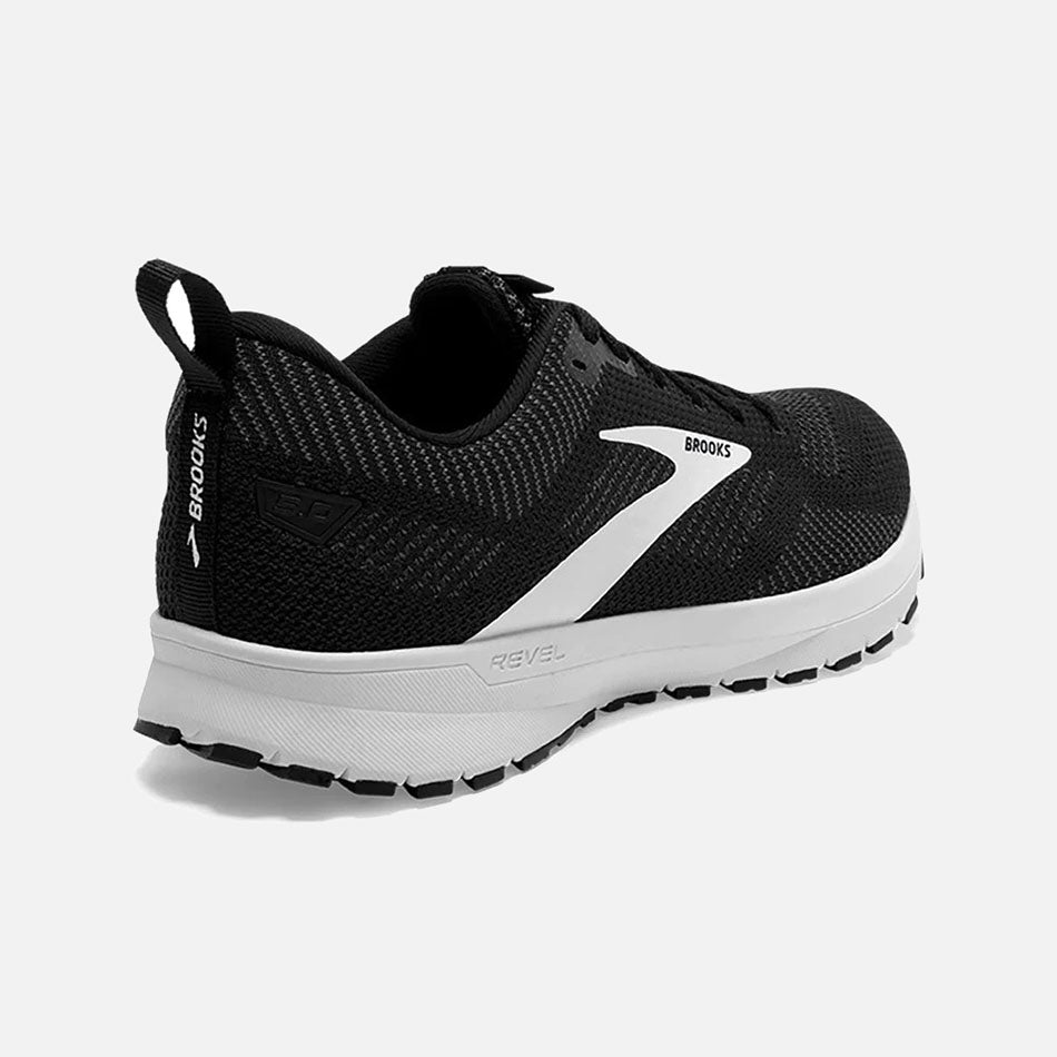 Brooks Men's Revel 5 Black/White